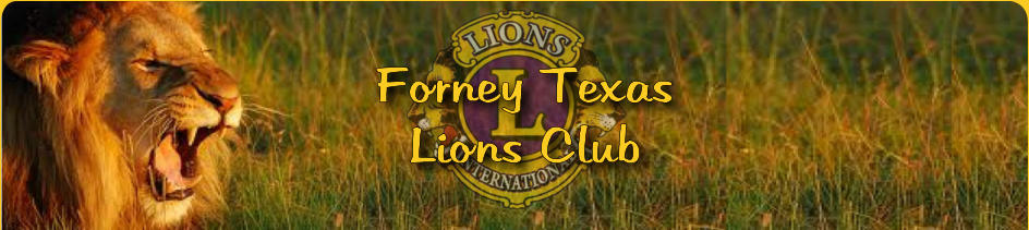 Forney Texas Lions Club