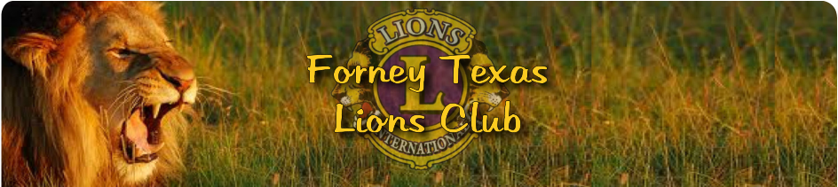 Forney Texas Lions Club